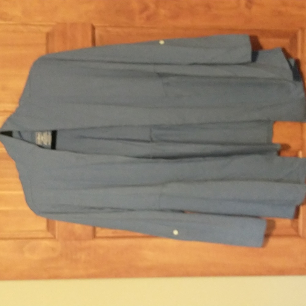 LLBean woman's size L cotton cardigan w adjustable sleeve length